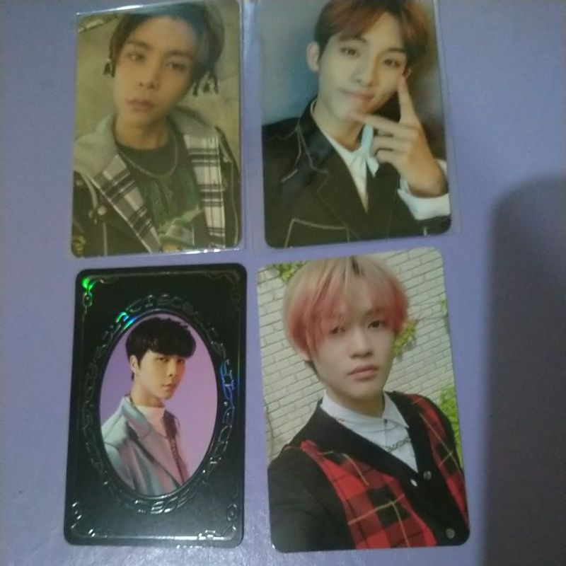 Photocard NCT Official Yearbook Johnny N Ver, Chenle Kihno penabur , Winwin Regulate