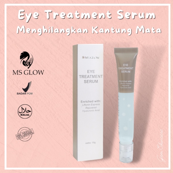 MS Glow Eye Treatment Serum Mata Dark Circle Treatment MSglow Original BPOM Cream Mata Ms Glow Krim 