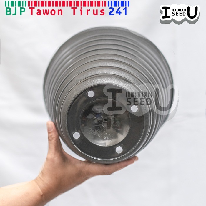 Pot Bunga Tawon Tirus/Pirus Ori 241 Hitam (BJP)