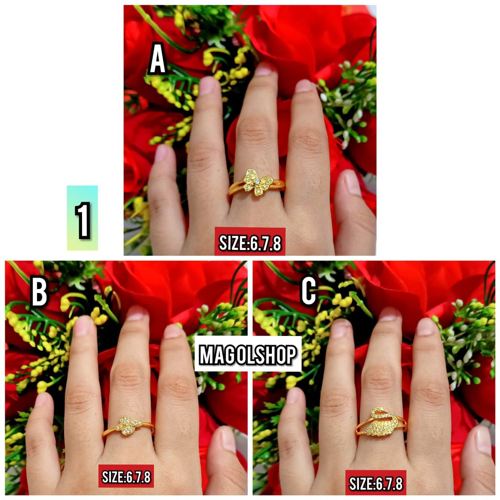 Cincin TITANIUM Dewasa Dubai COD