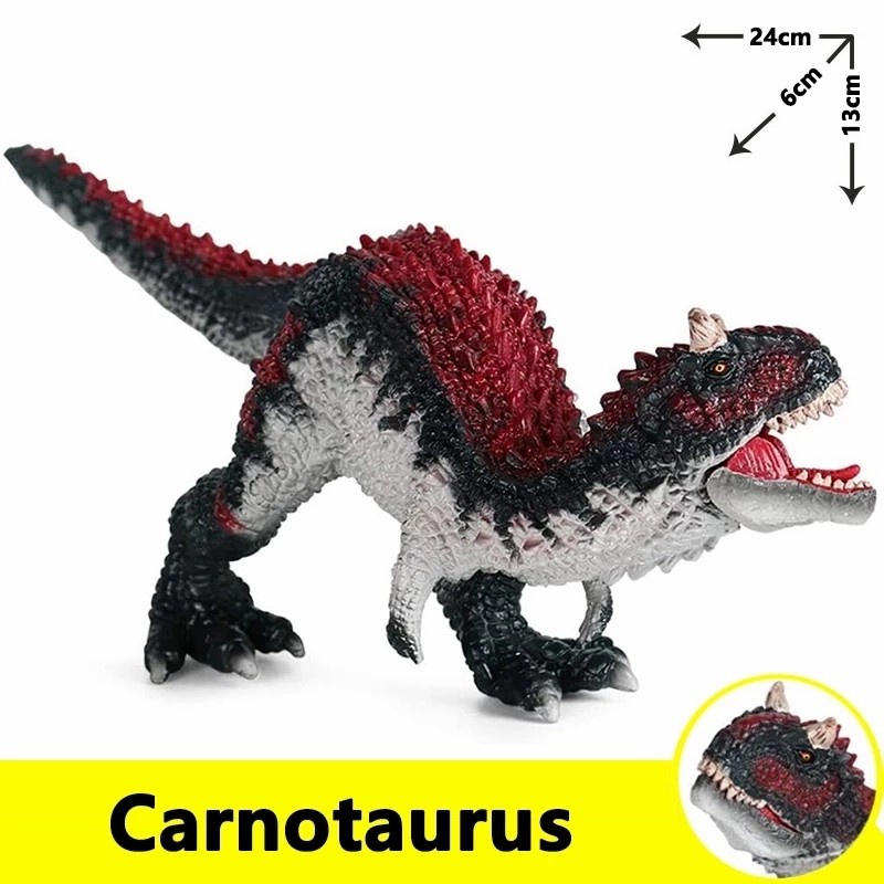 MOMBABY1 Figure Dinosaurus Carnotaurus Jurassic Park / Figure Trex tyranosaurus