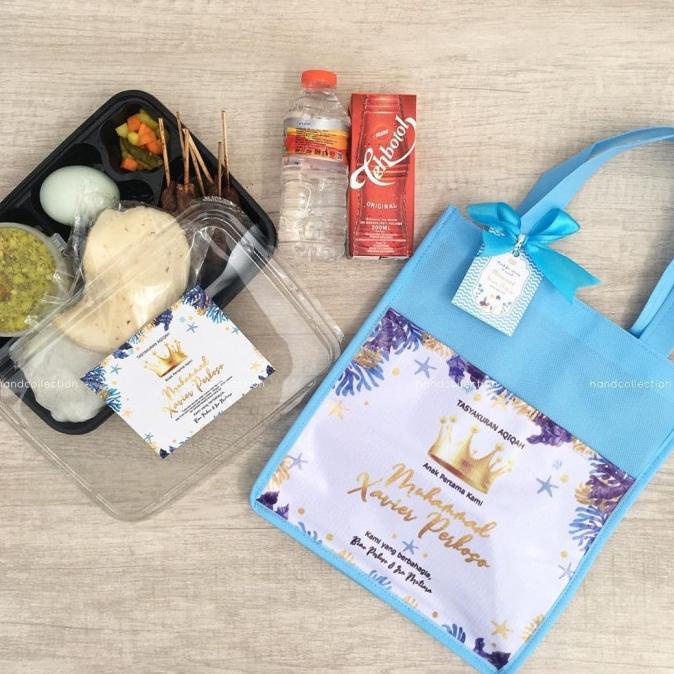 

Tas Aqiqah Model Kantong Free Thanks Card | Tas Hajatan Tas Hantaran