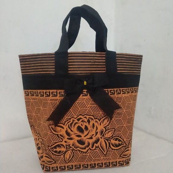 tas hajatan batik mewah R5 dus Snack kecil