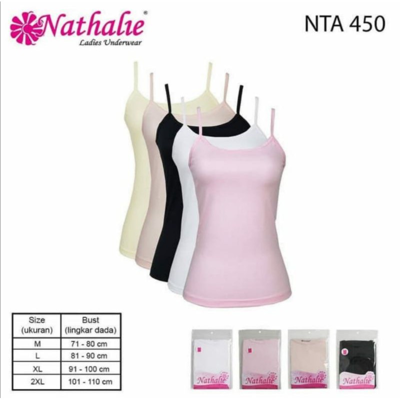 Nathalie kaos Tanktop Trendy Spandek  NTA 450