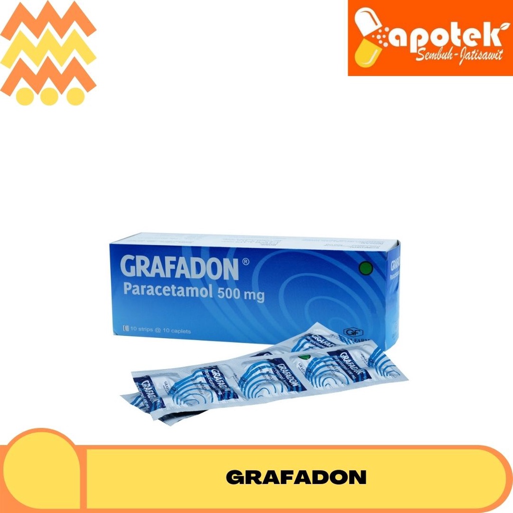 GRAFADON PARACETAMOL TABLET PENURUN PANAS / DEMAM