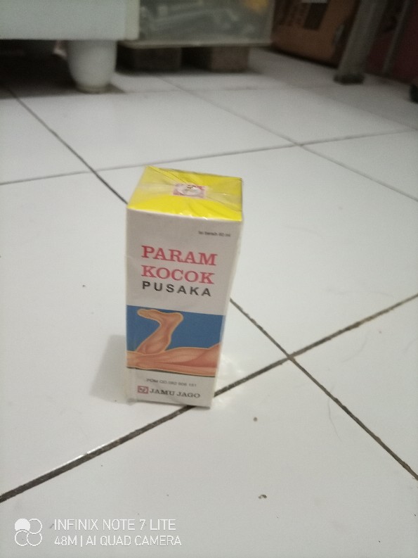 Jamu Jago - Param Kocok Pusaka 60 Ml [1 Botol]
