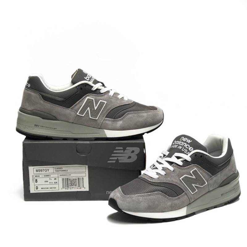Sepatu New Balance 997 Made In USA Grey