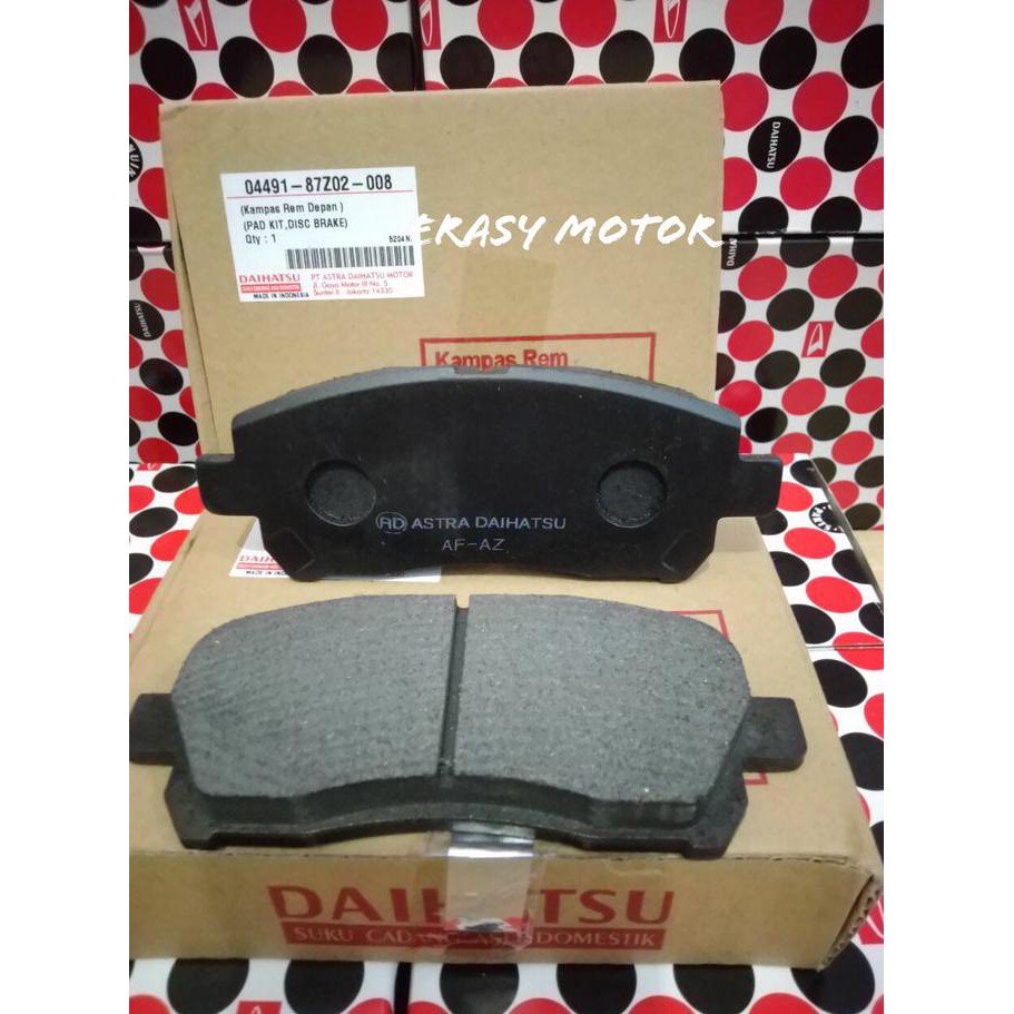 KANVAS REM DEPAN AVANZA RUSH APV TARUNA ORIGINAL (Kode 007)