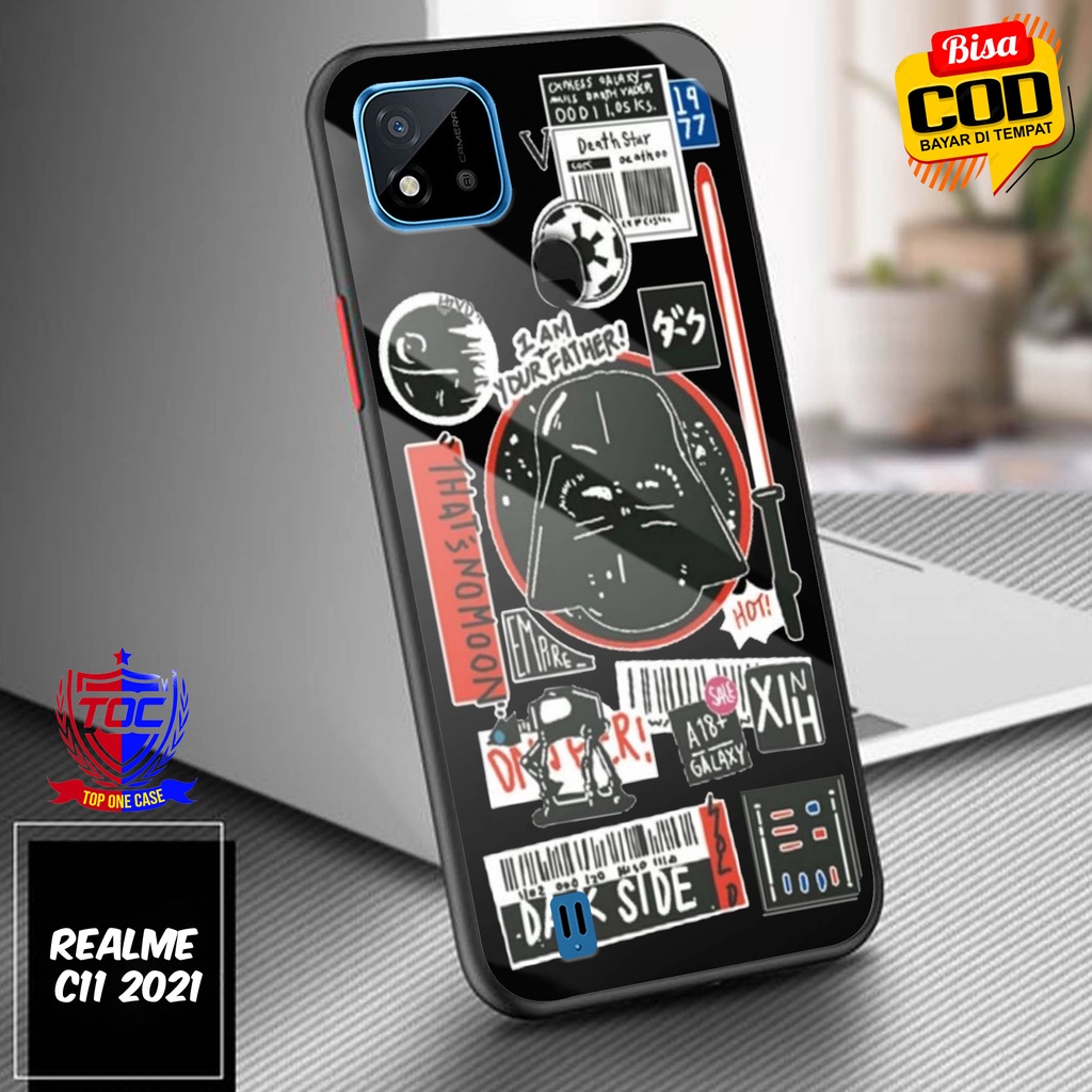 Case REALME C11 2021 Terbaru TOP ONE CASE [ STARWAR ]  -Casing REALME C11 2021- Casing Hp Mewah - Ha