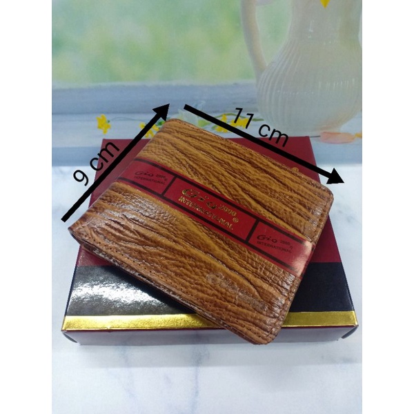 Dompet kulit pria GIO 2000 kulit asli dompet lipat kulit GIO 2000