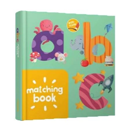 WIPE AND CLEAN : MATCHING BOOK ABC