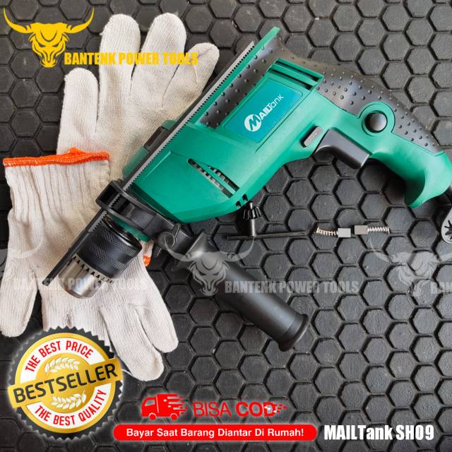 MESIN BOR 13MM MAILTANK SH-09 BOR MURAH BISA BOLAK BALIK BOR 13MM