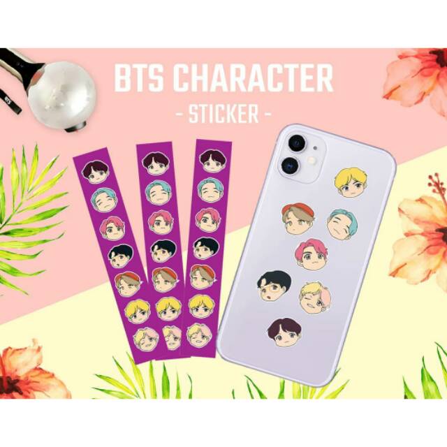 

BTS CHARACTER STICKER