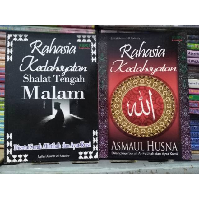 Obral Buku Original Rahasia Kedahsyatan Shalat Tengah Malam Rahasia Kedahsyatan Asmaul Husna