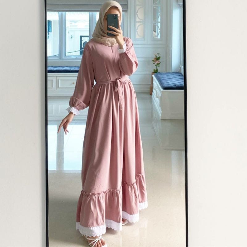 DISKON SAMANTA MAXI - maxy wanita terlaris / simple maxy / maxy dress / grosir baju muslim