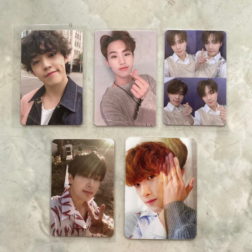 PHOTOCARD SEVENTEEN HENGGARAE DINO GRID WONWOO SET SCOUPS  AN ODE HOSHI DIRECTOR CUT LENTI DK