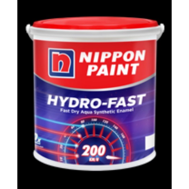 

Nippon Hydrofast || Cat minyak kayu & besi campuran air 2,5L II Mixing