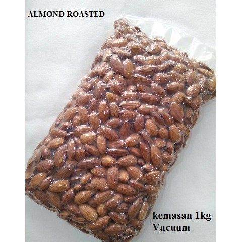 

Almond Panggang 1kg Kemasan Vacuum