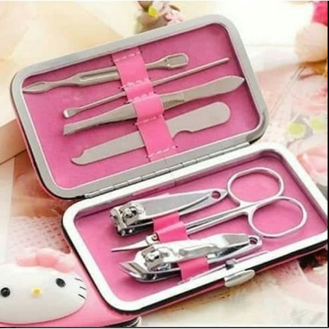 Manicure Pedicure Set Box 6 in 1 KARAKTER Alat Perawatan Kuku [MG44]