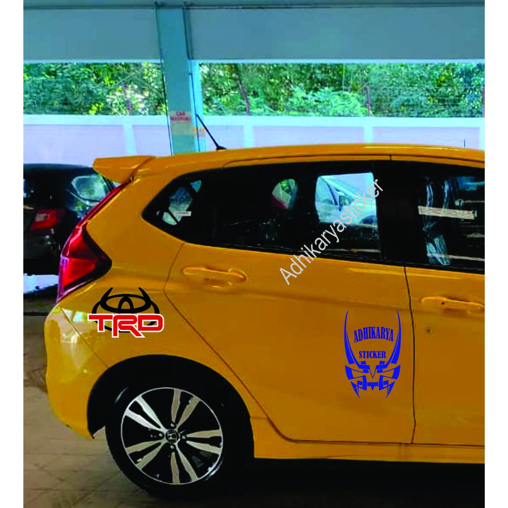PROMO STIKER MOBIL TRD  STICKER STRIPING BODY MOBIL TRD LOGO SEMUA MOBIL