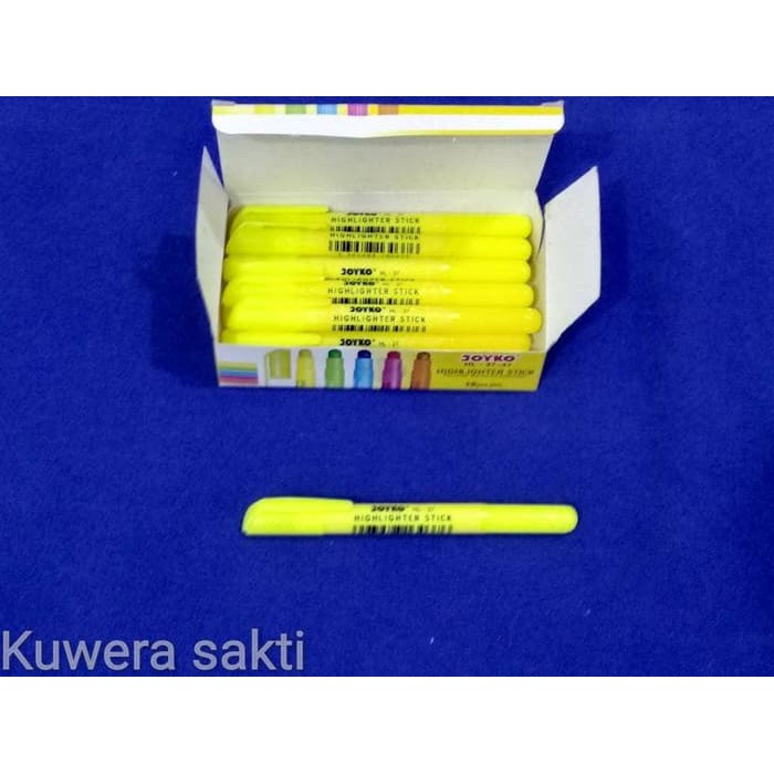 

Highlighter - Stabilo Pulpen - Stabilo Warna Warni Stabilo Padat Joyko Kuning (Per Pack) Produk