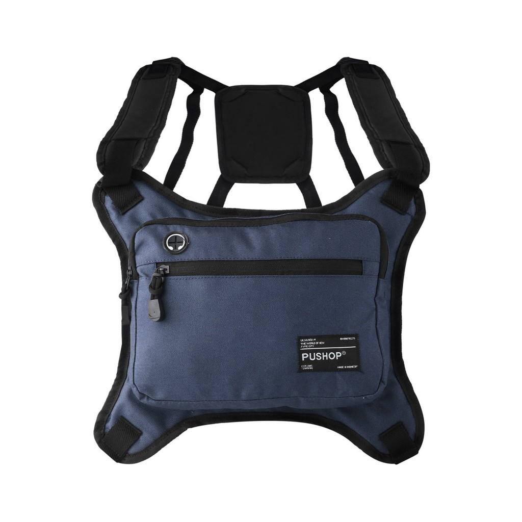Tas Dada Pria Pushop Tactical Hachiroku