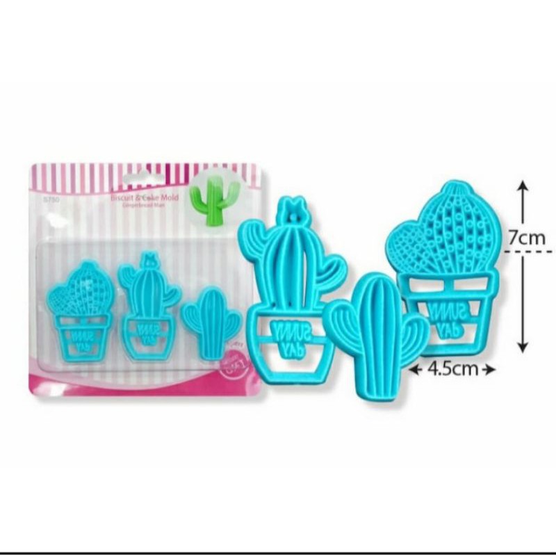 Fondant cutter ft cactus