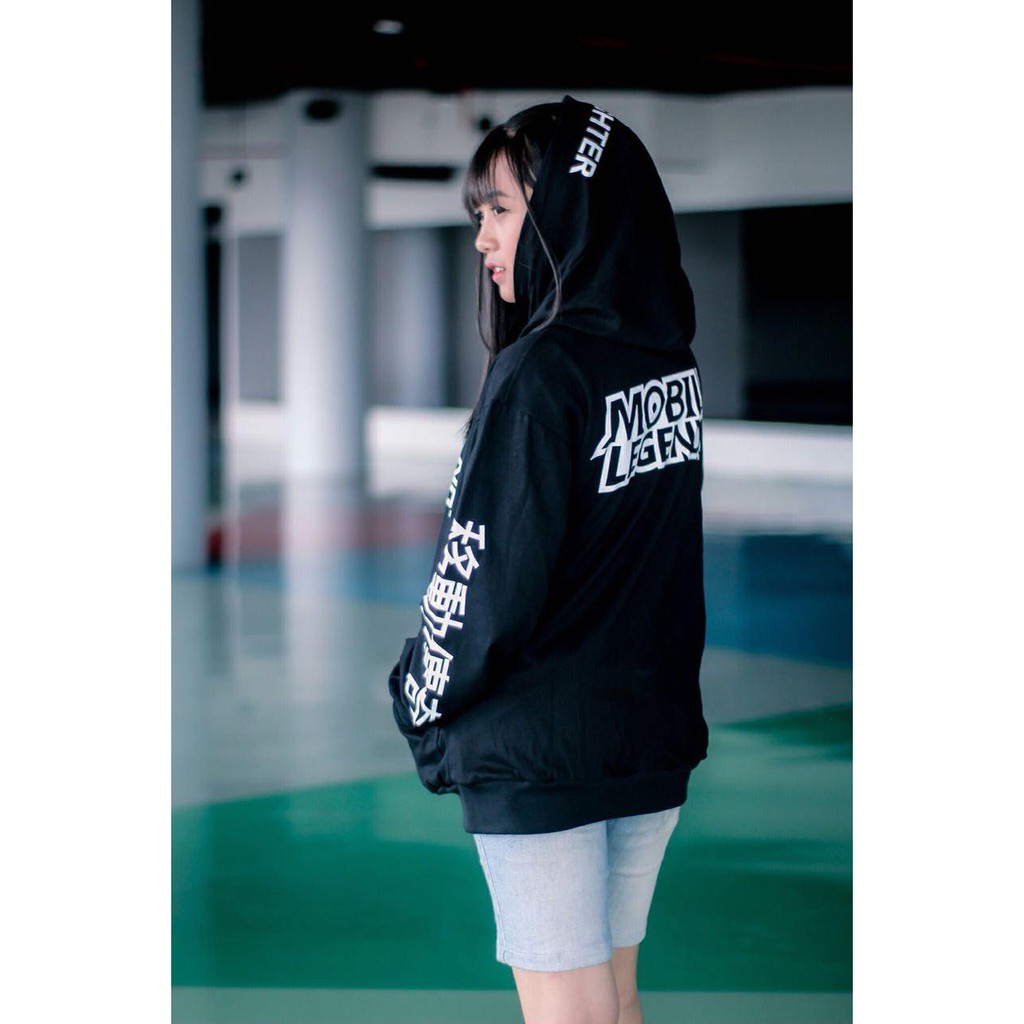 Sweater Gamer Mobile Legends Black Fleece