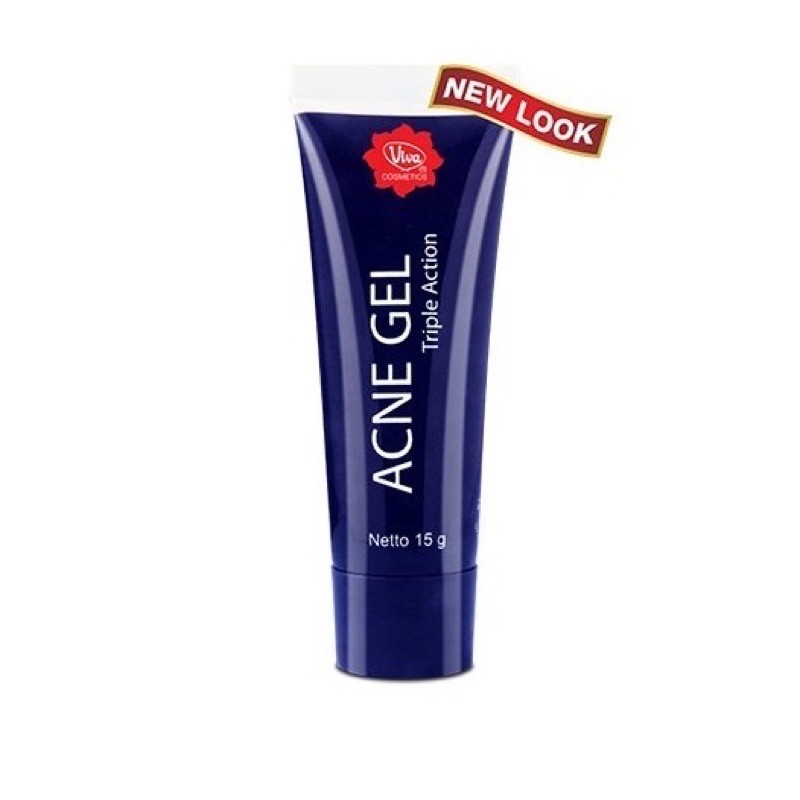 Viva Acne Gel Triple Action 15 GramKulit BerjerawatAcne GelAcne