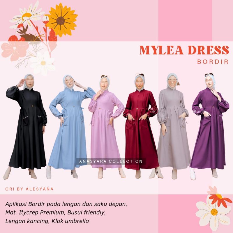 MYLEA DRESS BORDIR