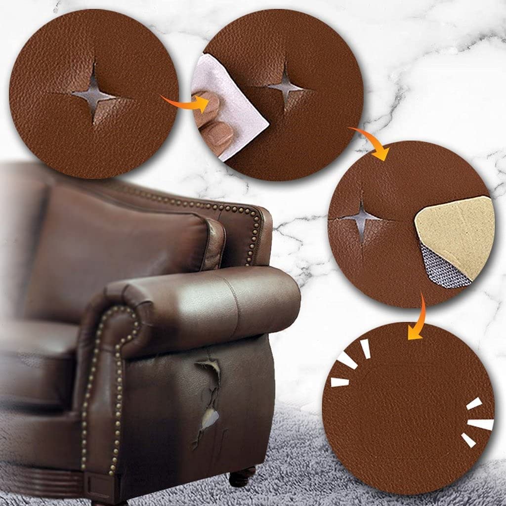 Stiker Kulit Sofa Furnitur 20 X 120 CM - Sticker Leather Repair Patch Sofa Furniture 20 X 120 CM