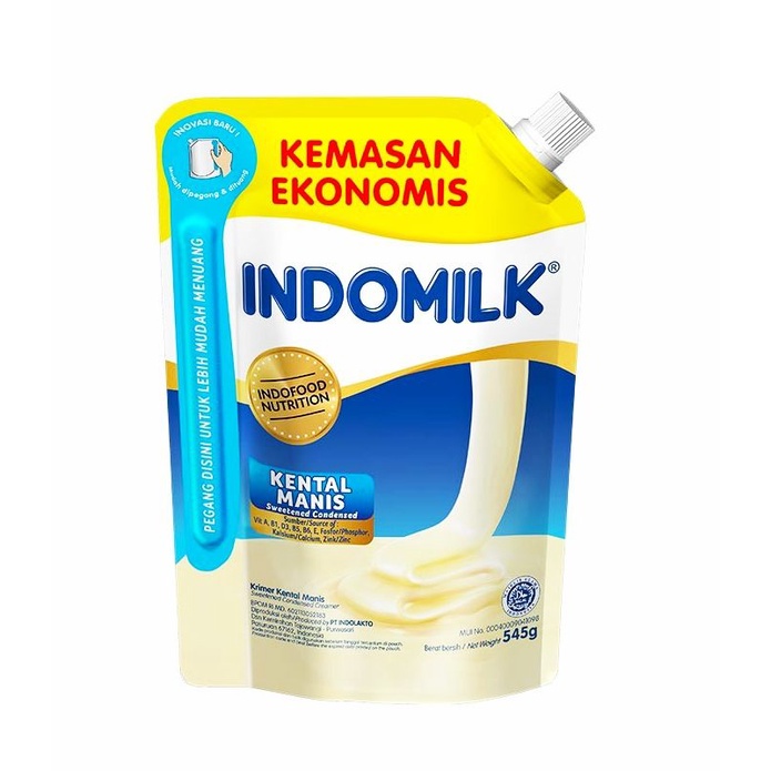 

Indomilk Susu Kental Manis 545g Zink Fosfor Kalsium