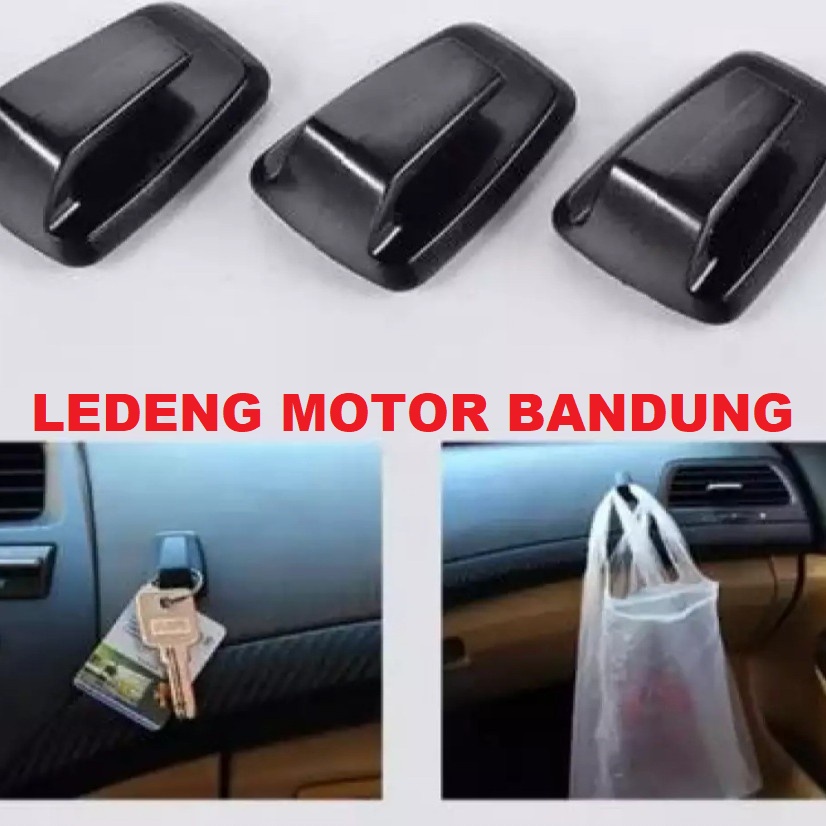 Gantungan Masker Mobil Tempat Gantung Barang Tempel Dasboard Car Holder Hook