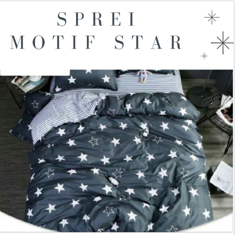 Sprei bintang | Sprei Star | sprei katun