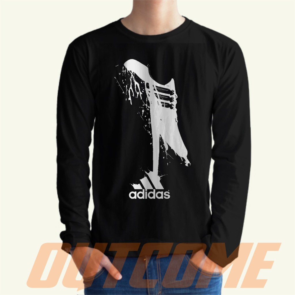 Kaos Adidas Shoe Lengan Panjang