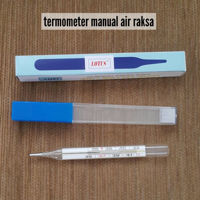 Termometer air raksa Lotus