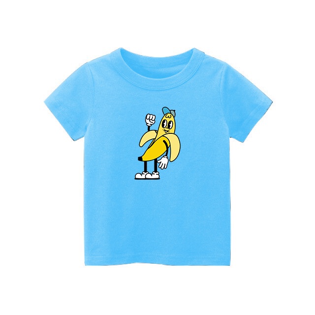 Kaos anak BOOTS Banana Unisex untuk anak usia 1-8 tahun