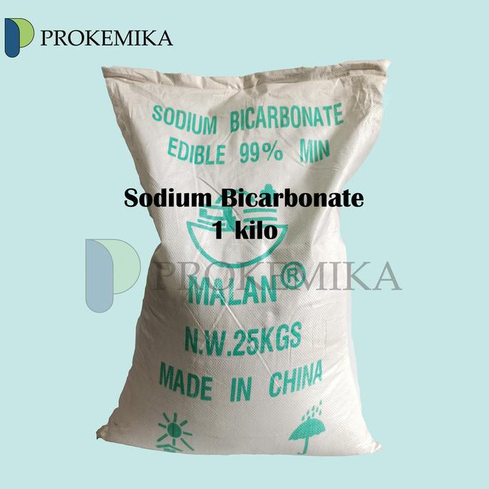 

Sodium Bicarbonate / Soda Kue / Baking Soda 1 Kg FOOD GRADE BERMUTU Kode 1087