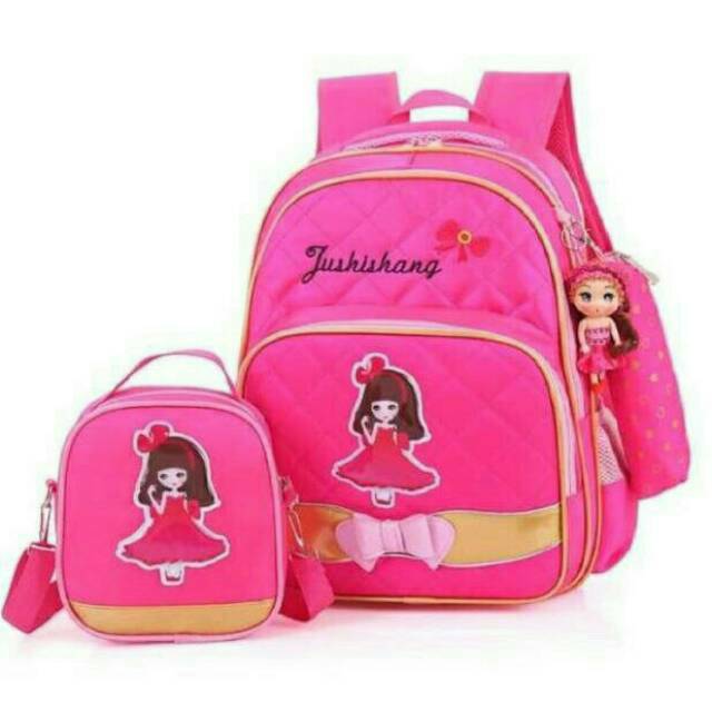 Promo!!Tas kids sekolah/ransel anak set TK SD PAUD