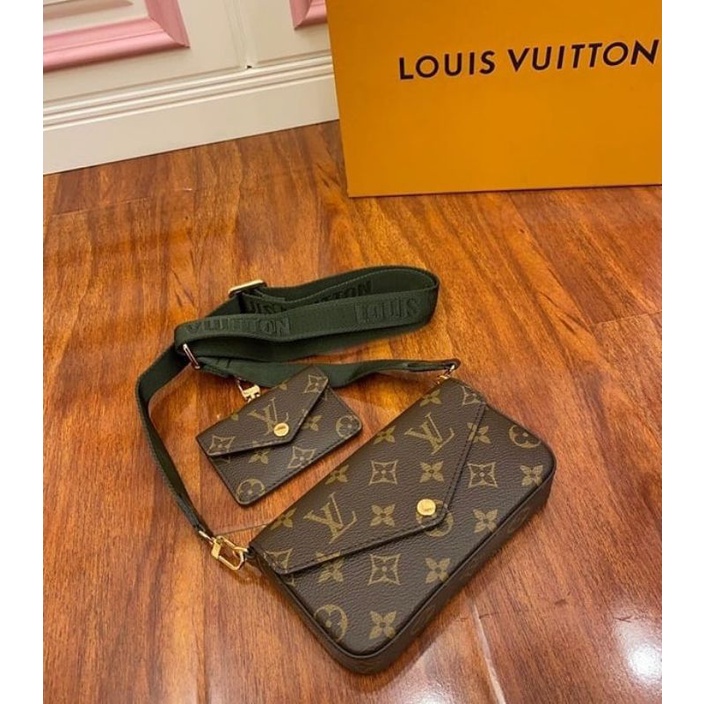 LouisVuitto*LV Felice strap & go Monogram shoulder Bag (Pls baca deskripsi)