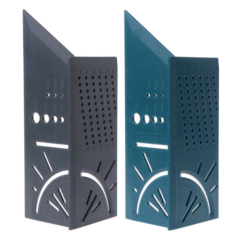 Alat Ukur Sudut 3D Dengan Pensil 45 90 Derajat Untuk Pengerjaan Kayu