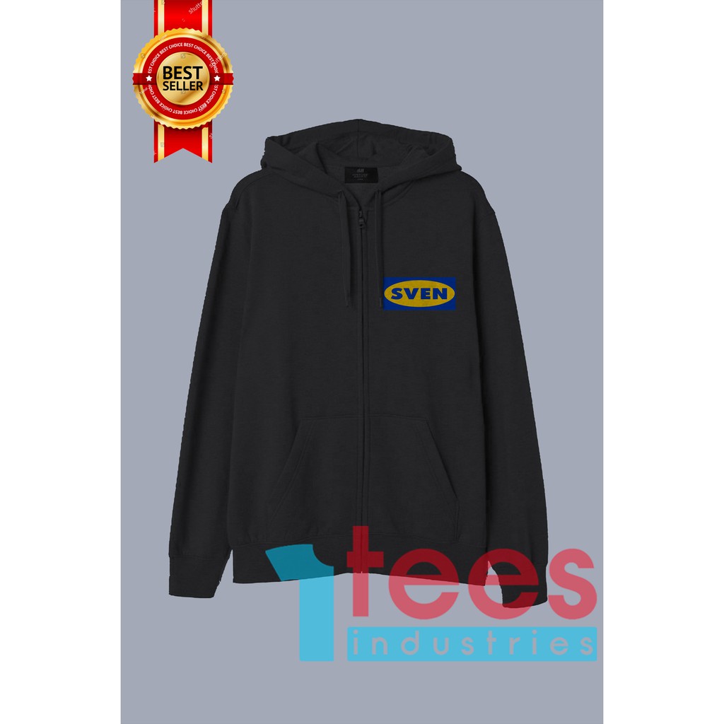 JAKET HOODIE ZIPPER PEWDIEPIE MERCH SVEN