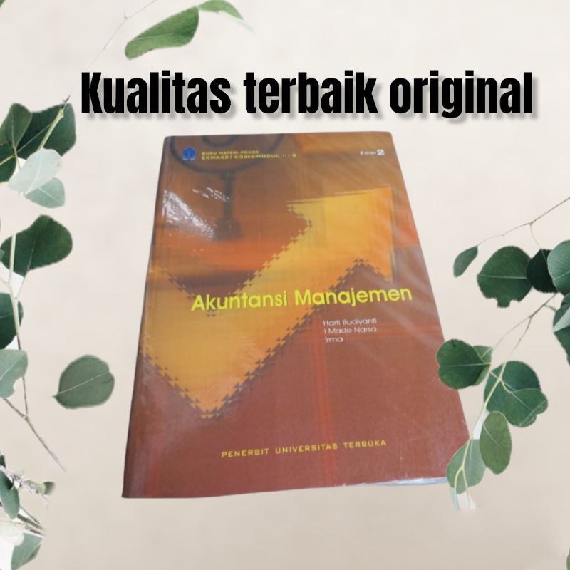 Akuntansi manajemen universitas terbuka