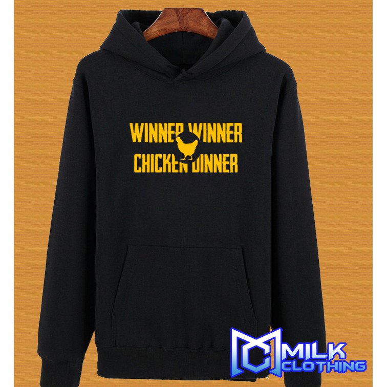 Hoodie PUBG Winner Winner Chicken Dinner - Milk Clothing