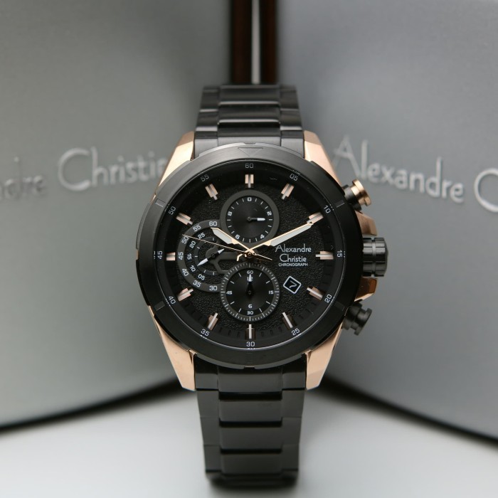 JAM TANGAN PRIA ALEXANDRE CHRISTIE AC 6508 NEW VERSION ORIGINAL GARANSI RESMI 1 TAHUN