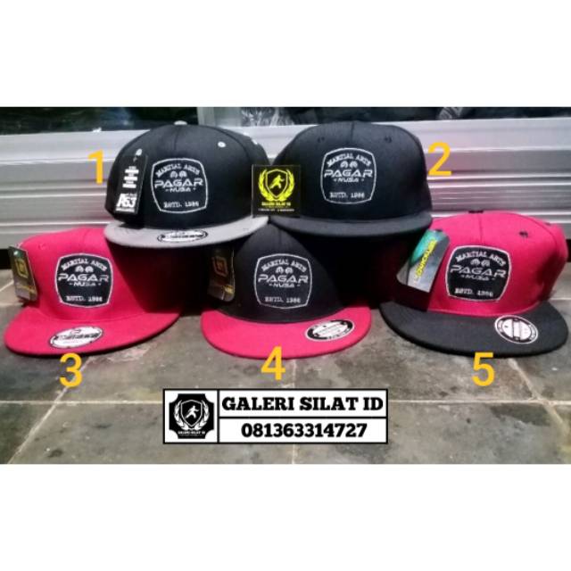 Topi Bordir Pagar Nusa