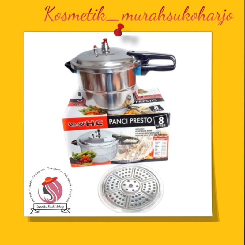 PANCI PRESTO 8 LITER | PANCI PRESTO STAINLESS