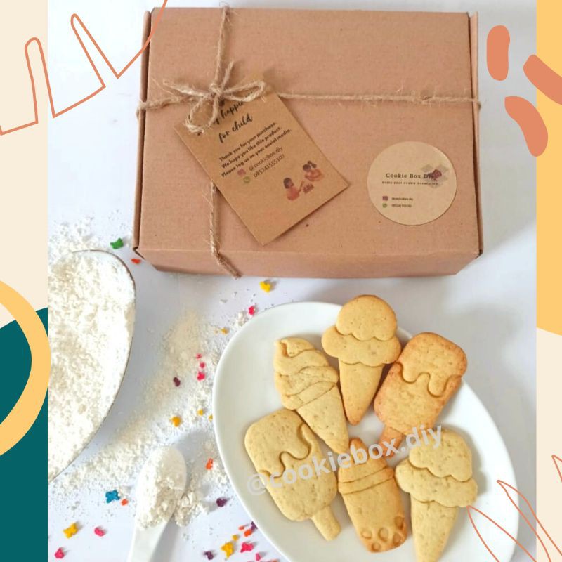 

cookies kit diy Ice Cream| diy cookies box | cookies box kit | cookie box diy| cookies decoration