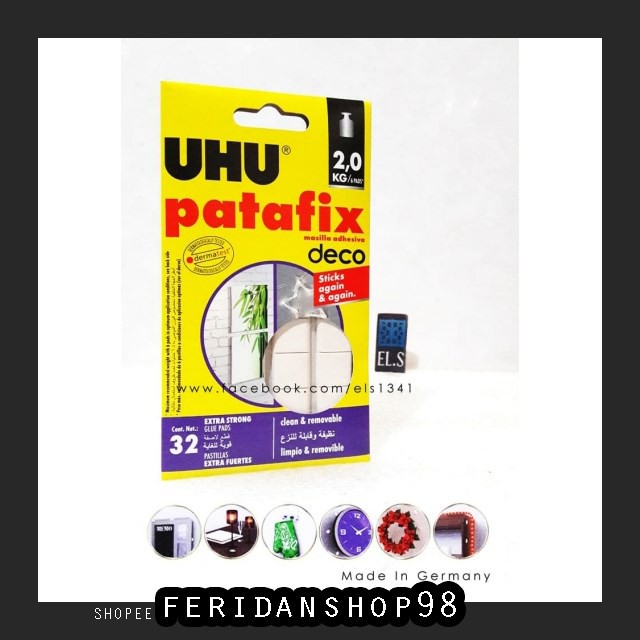 

FS381 SELOTIP & DOUBLE TAPE ATK UHU PATAFIX DECO BY FERIDANSHOP98