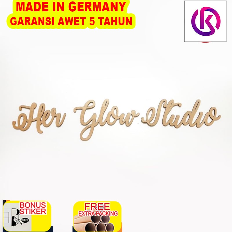 

Promo BACKDROP SIGN 85CM / HIASAN DINDING / DEKORASI / WOODEN NAME